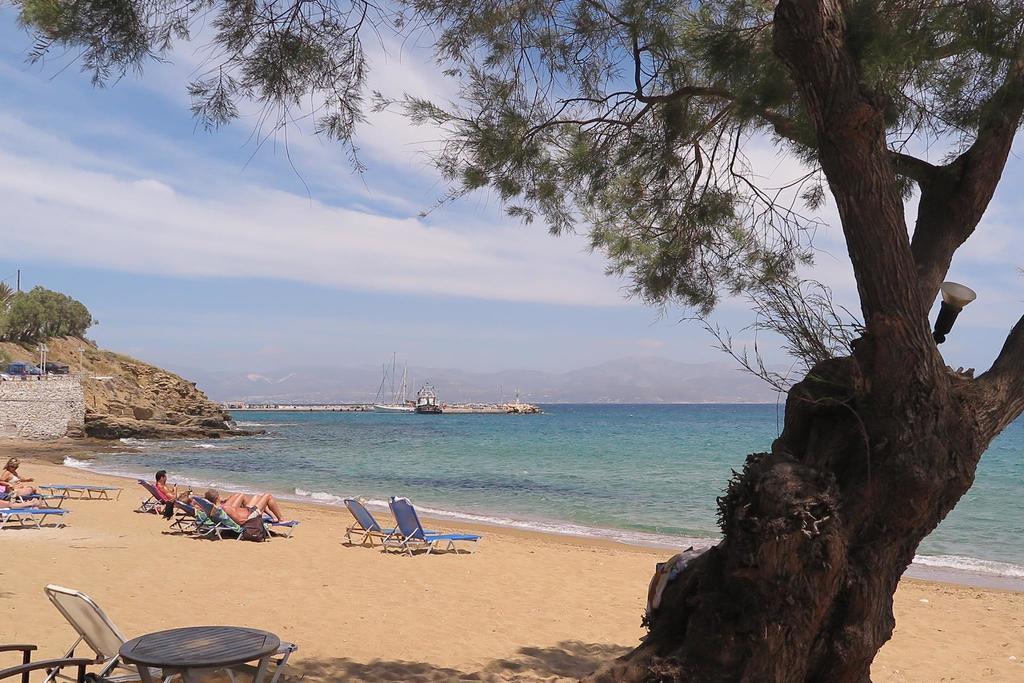Villa San Dimitrio House On The Beach Logaras Eksteriør bilde