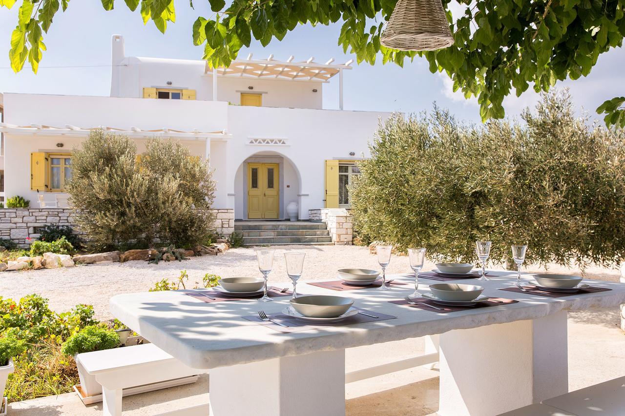 Villa San Dimitrio House On The Beach Logaras Eksteriør bilde