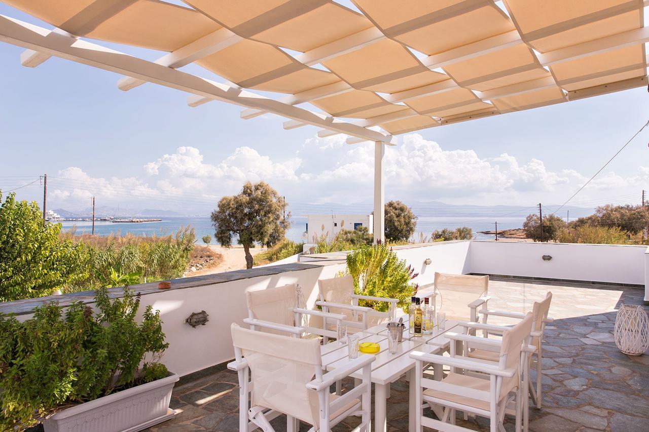 Villa San Dimitrio House On The Beach Logaras Eksteriør bilde