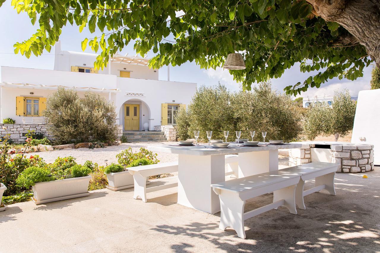 Villa San Dimitrio House On The Beach Logaras Eksteriør bilde