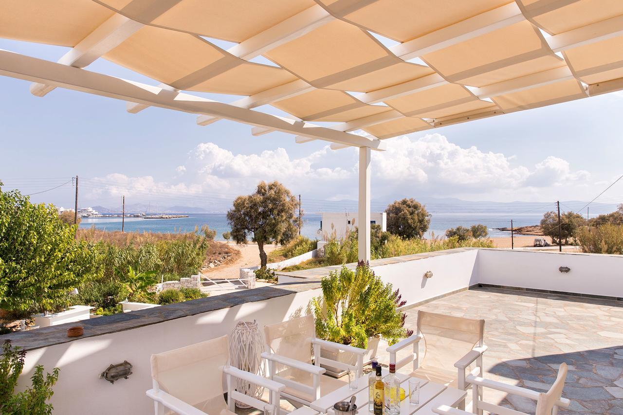 Villa San Dimitrio House On The Beach Logaras Eksteriør bilde